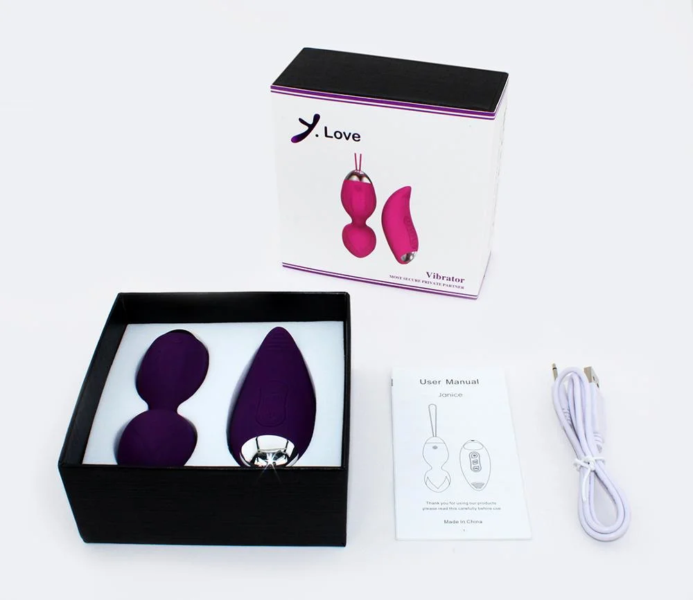 Factory Silicone USB Charging Vagina Clitoral Remote Control Eggs Vibrator Sex Love Toy for Women Vibrator