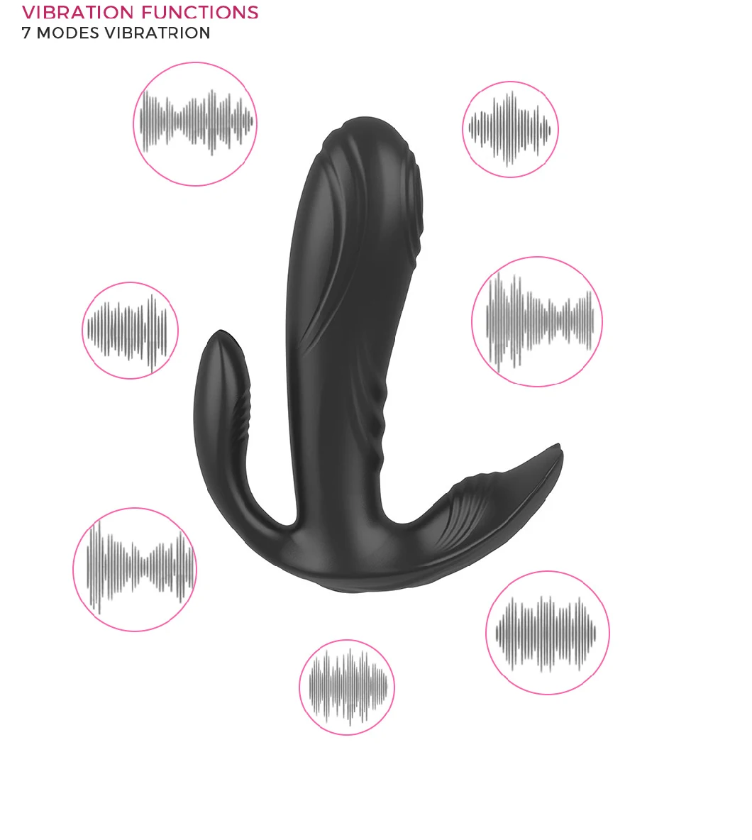 Super Power Sex Toys Butterfly Wearable Vibrator Rechargeable Bullet Vibrator Vibrating Adult Sex Products