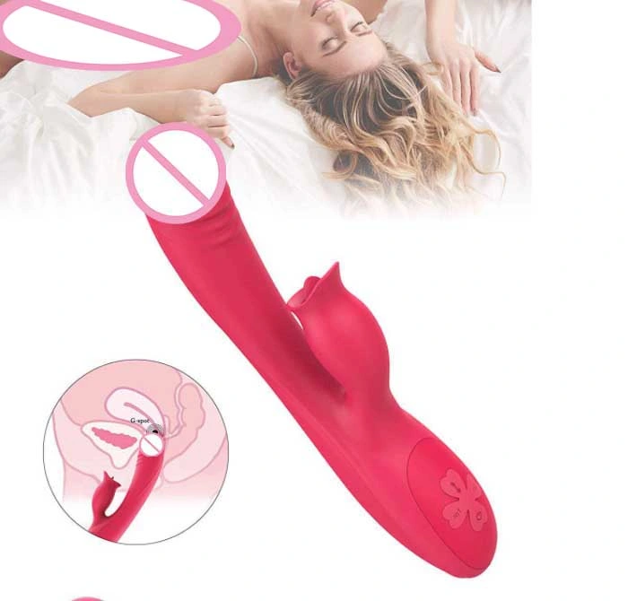 Silicone Tongue Licking Vibrator Rabbit Vibrator Adult Product Stimulator Woman Pussy Orgasm Sex Toy