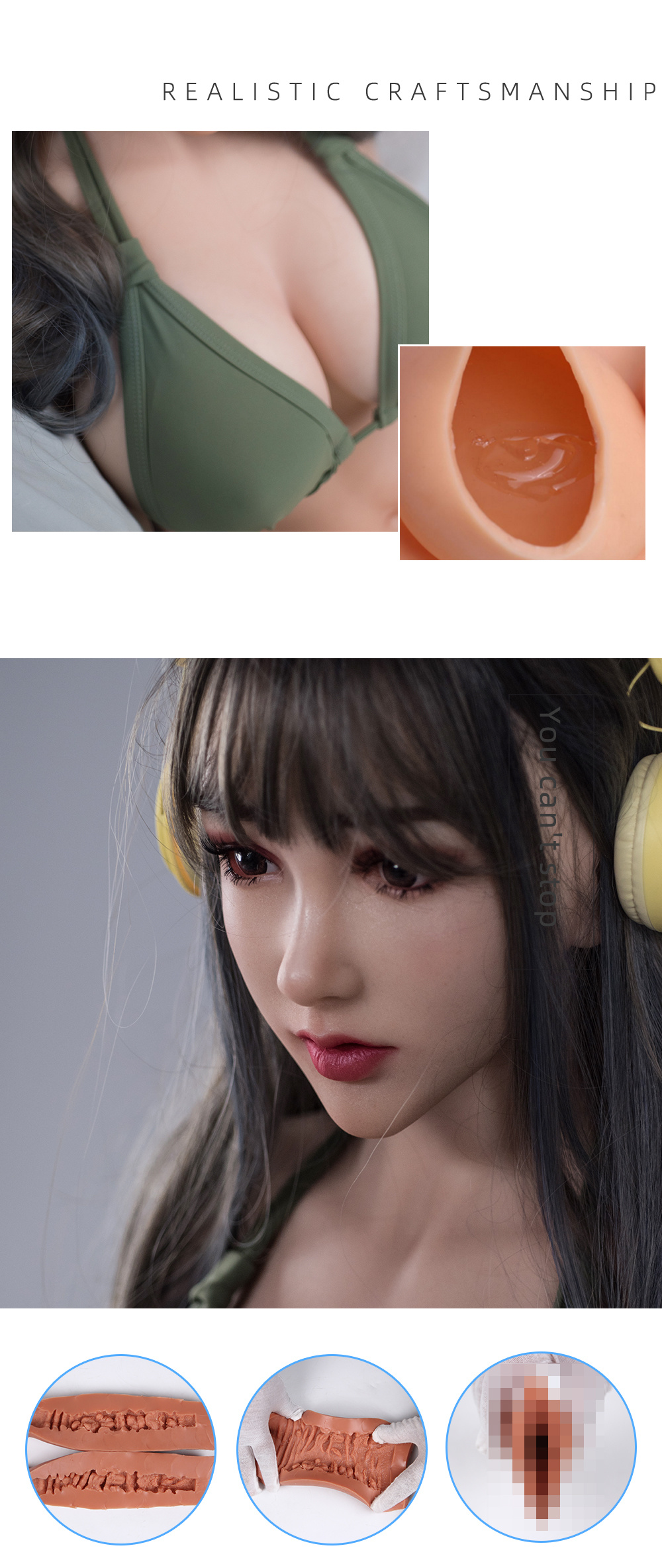 Clm (Climax doll) 2020 Skeleton Permanent Makeup Best Price Full Body Silicone Sex Doll Sex Toy