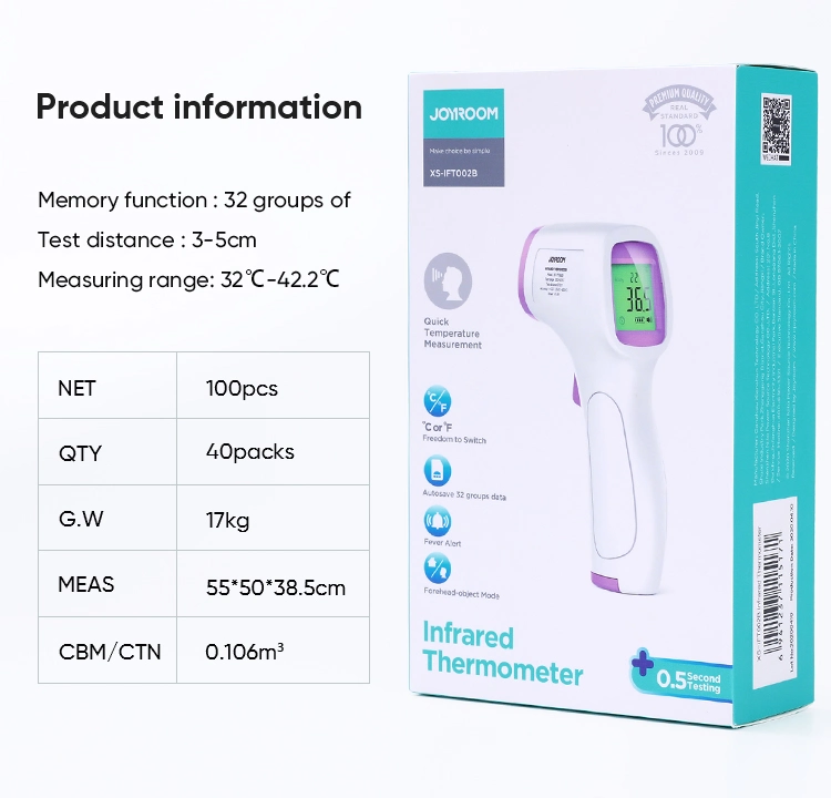 Supplier Hand Held Household Supplier Prices Digital Baby Adult Fever Forehead Gun Non-Contact Infrared Thermometer