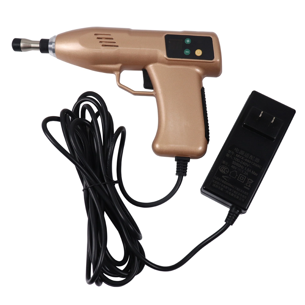Portable Handheld Electric Vibration Massage Rechargeable Fascia Muscl Massag Impulse Gun Device with LCD Screen