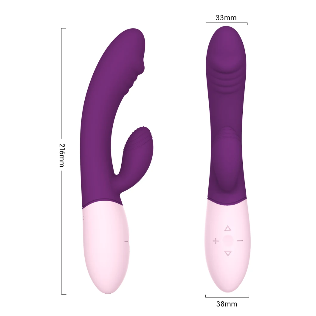 Y. Love Adult Sex Toys Food Grade Silicon USB Charger Nipple Clit Massage Vagina Insert Rabbit Vibrator for Couples