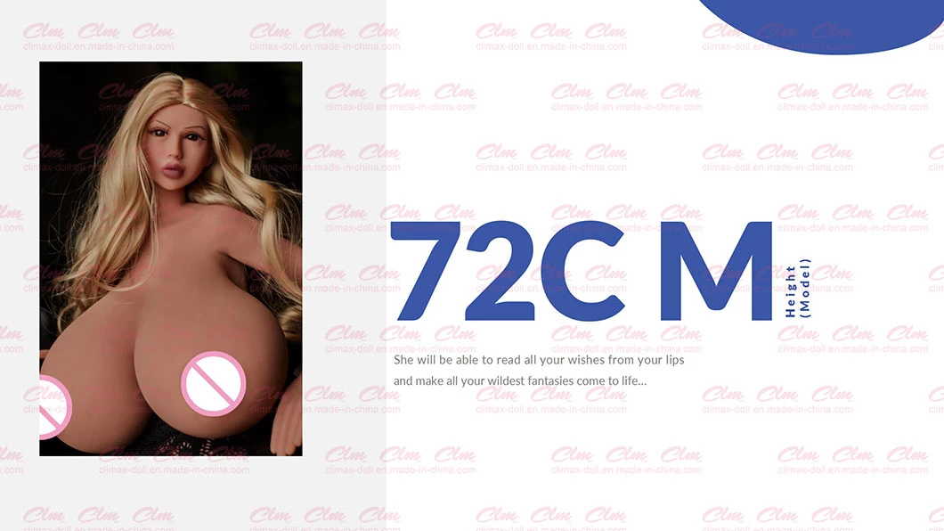 Clm (Climax Doll) 72cm Seductive Vaginal Tight Anal Lightweight High Quality Toy Sex Doll