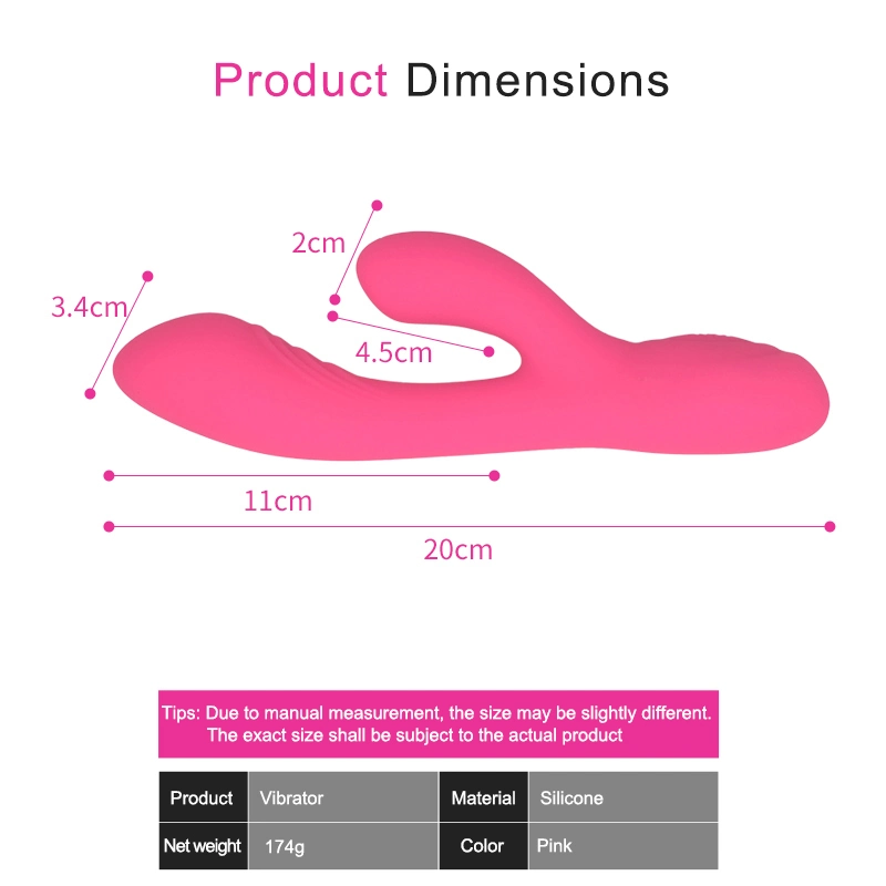 USB Charge Sexual Toy Rabbit Wand Vibrator for Women