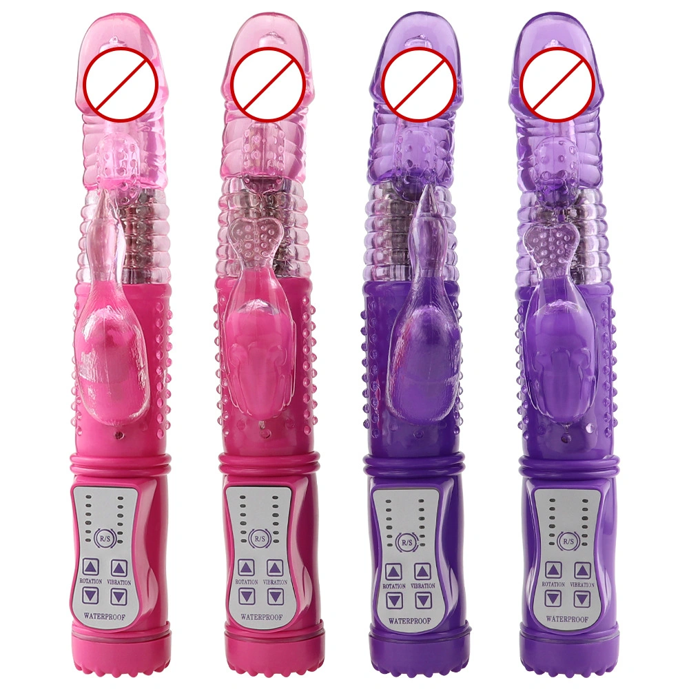 Crystal G-Spot Swinging Rabbit Vibrator Sex Toy for Women