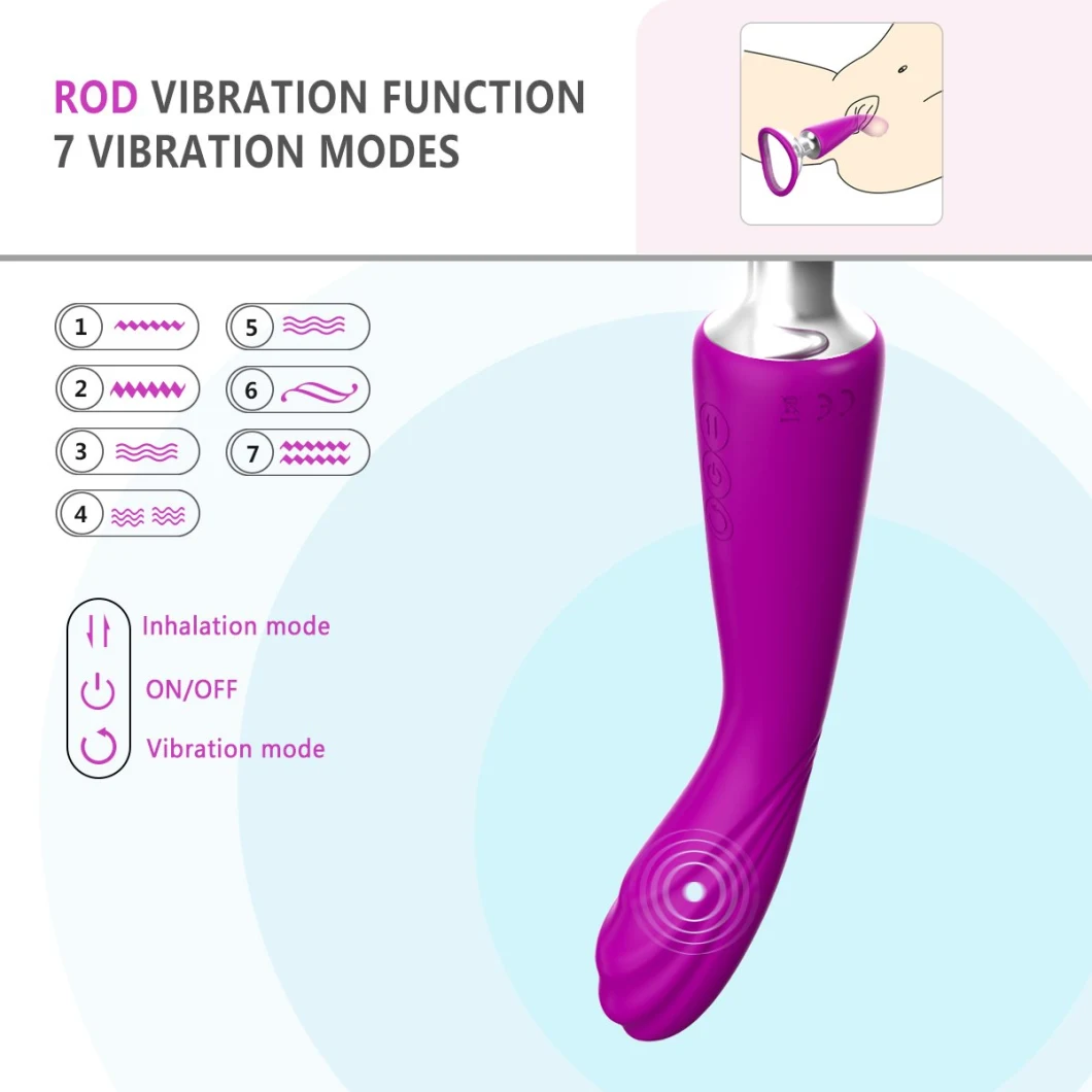 Clitoris Stimulator Dildo Vibrator for Women Oral Clit Licking Sucking Adult Sex Toys