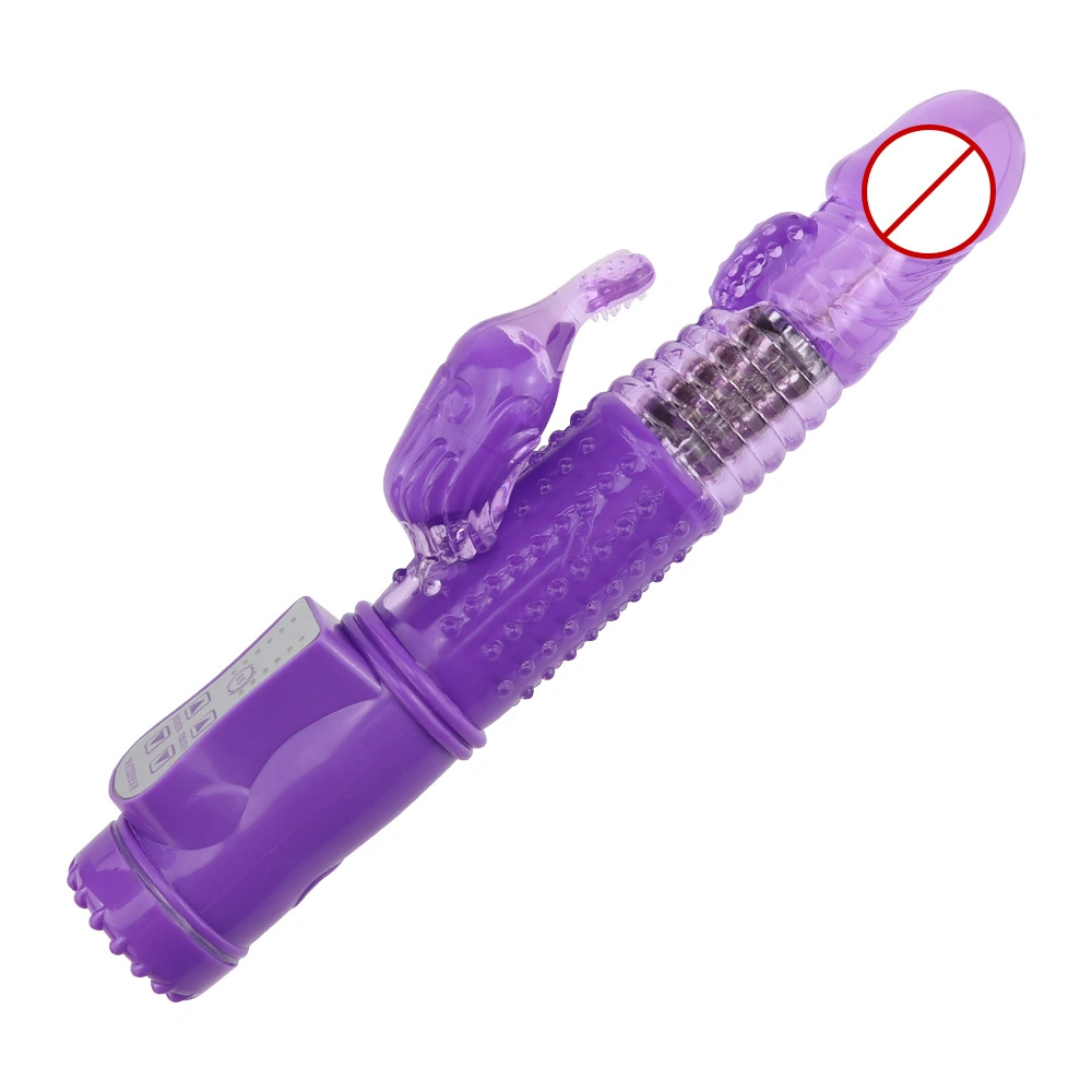 Crystal G-Spot Swinging Rabbit Vibrator Sex Toy for Women