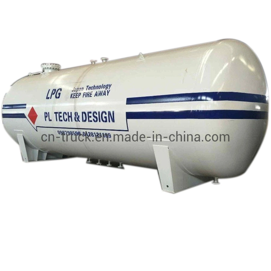 90cbm 80cbm 60cbm LPG Bullet Storage Tanker Liquid Propane Storage Tank Bullet