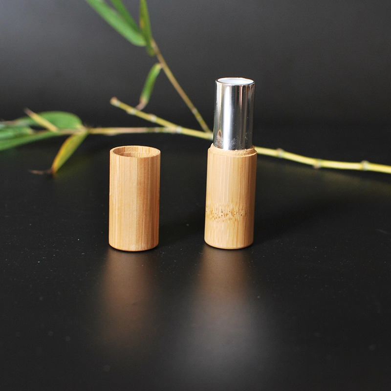 Bamboo Lipstick Tube Wooden Lipstick Container