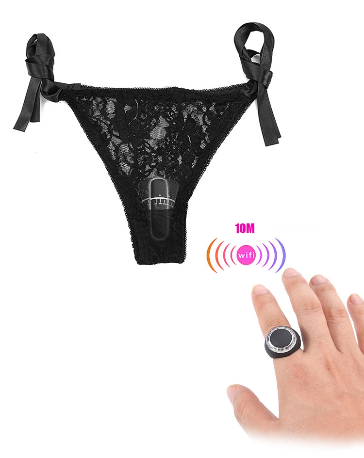 Sex Adult Novelty Toys Product Wearable Lace Panty Bullet Vibrator