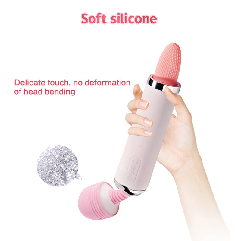Powerful Oral Sucking Silicone Vibration G-Spot Vagina Masturbation Nipple Clitoral Stimulator Tongue Vibrator Sex Toys