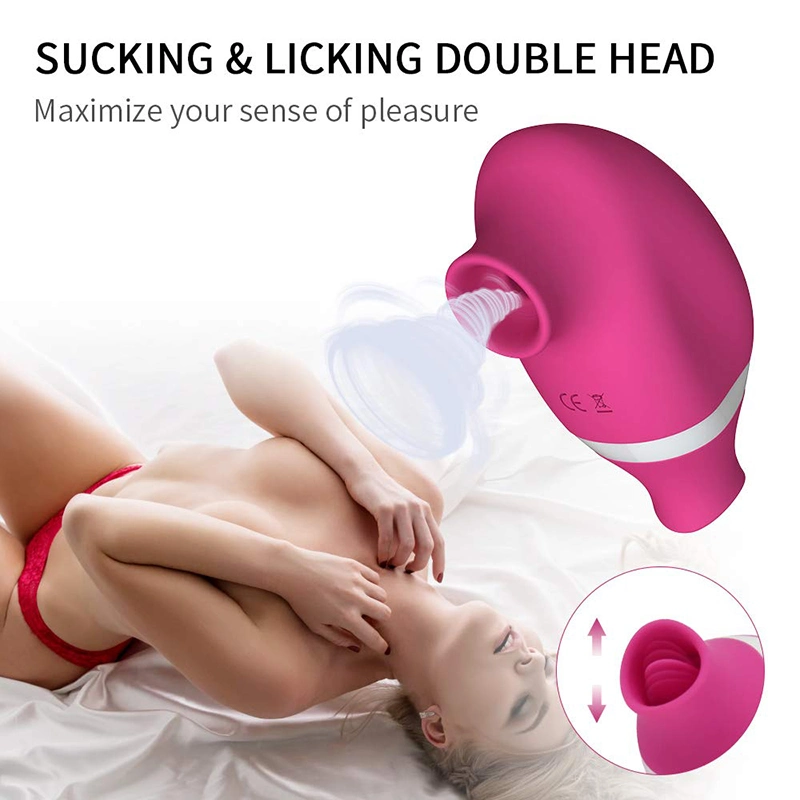 Breast Nipple Sucking G Spot Vibrators Clitoris Stimulator Oral Licking Vagina Sucking Vibrator