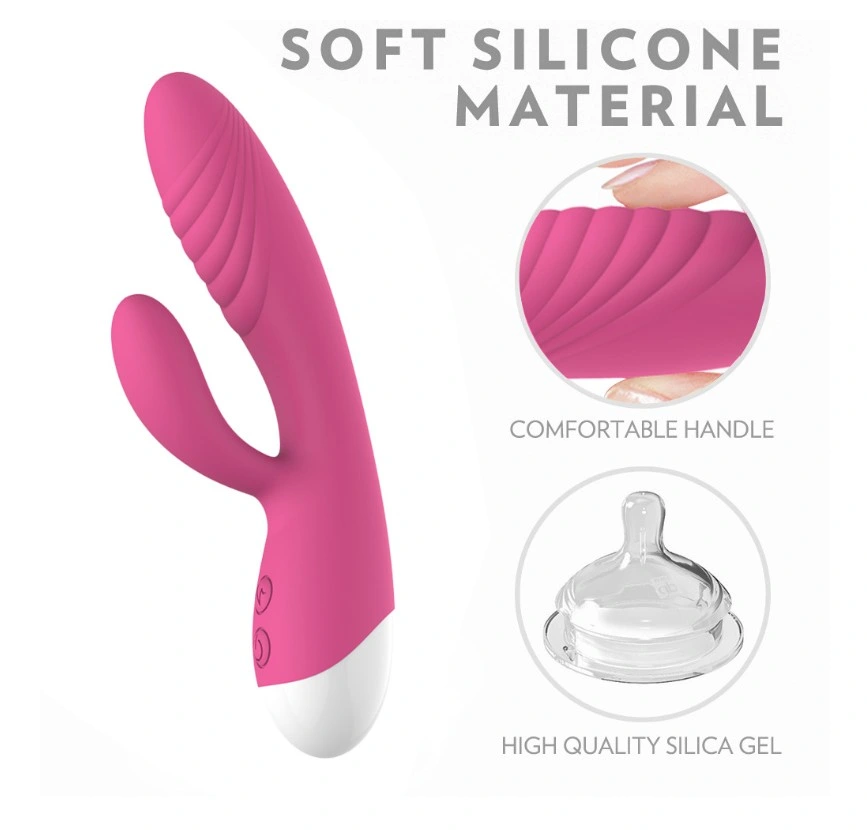 Female Sex Vibrator G-Spot Dildo Vibrator Rabbit Silicone Vibrator