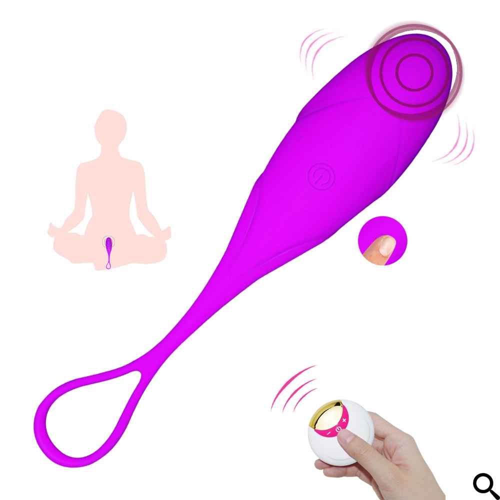 Eggplant Women Mini Vibrator Sex Toy Remote Wireless Love Egg