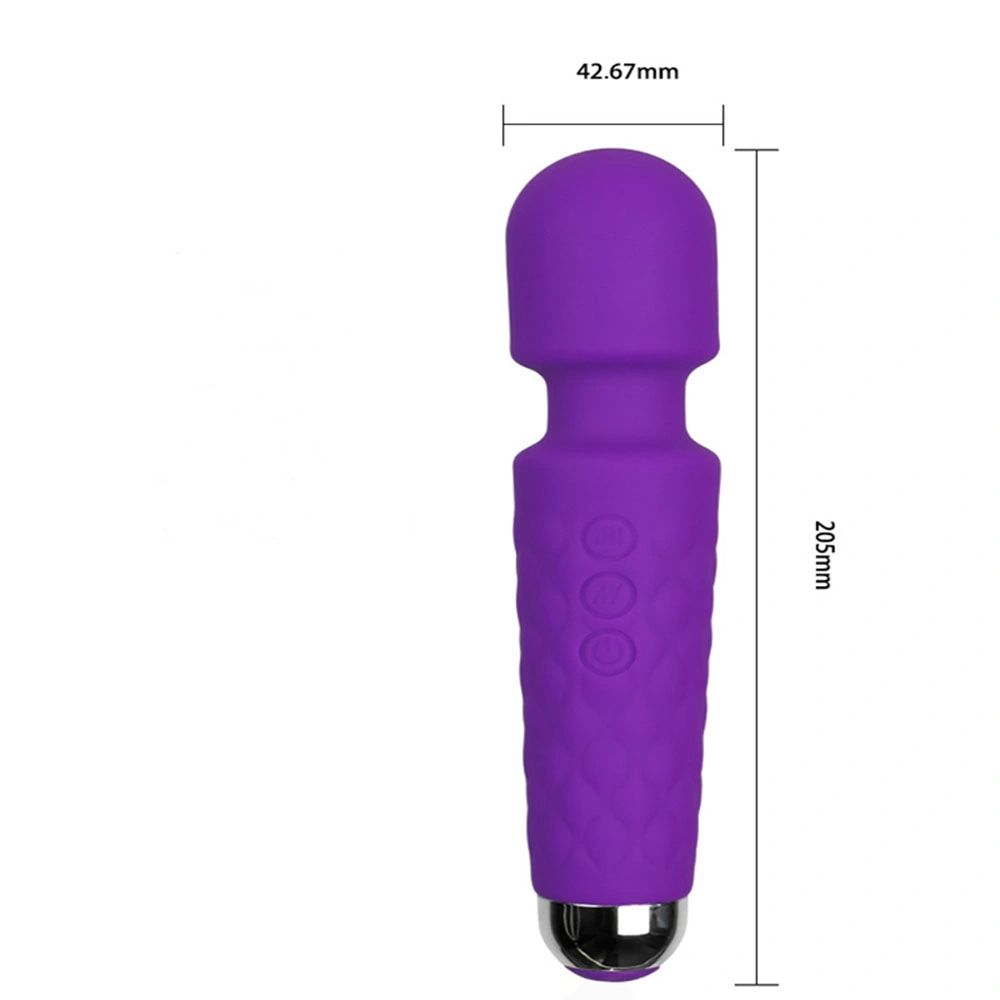 Women Sex Toy AV Vibrators Rechargeable Handheld Wand Massager 25-Speed