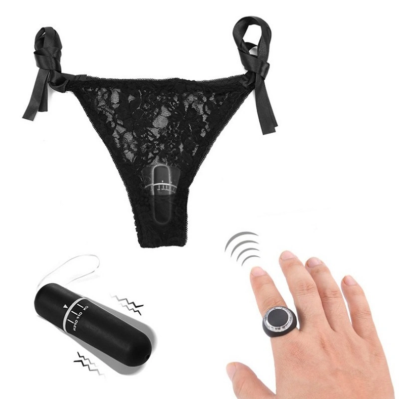 Sex Adult Novelty Toys Product Wearable Lace Panty Bullet Vibrator