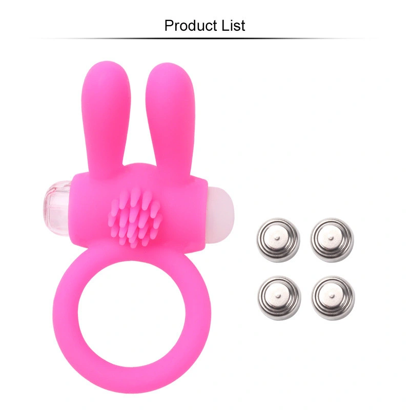 Leadove@2016 1 PCS/Lot New Arrival Mini Rabbit Long Lasting Penis Vibrator Cock Ring, Sex Toy Sex Products for Male Ys0169