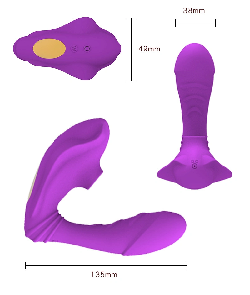 Clitoral Sucking Vibrator G Spot Sucker Rechargeable Clitoris Stimulator with 10 Suction & Vibration