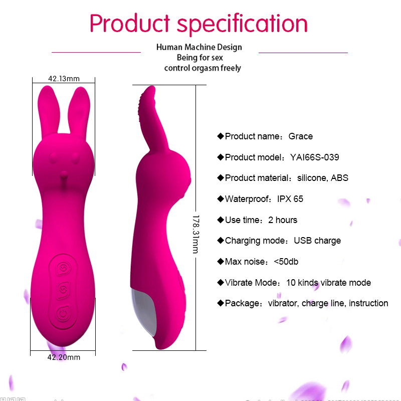 Hot Electric 10 Frequency Rabbit Sex Vibrator Toys for Women Men Vibrator Vagina Stimulator Pussy Products