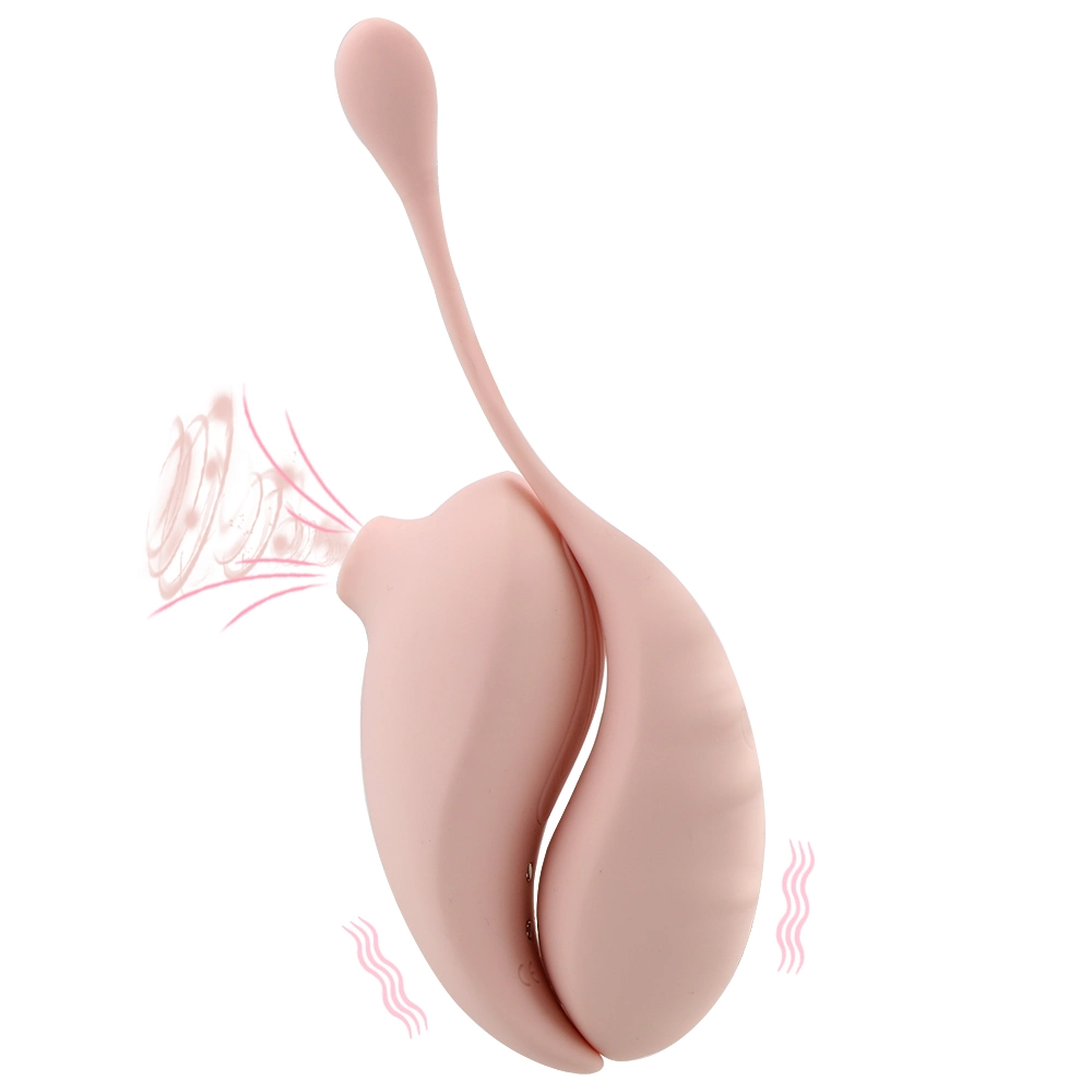 Anal Plug Vibrating Clitoris Stimulate Sucking Vibrator G-Spot Vaginal Balls