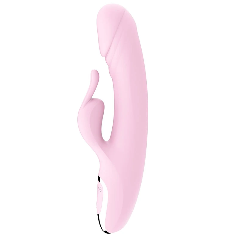 Female Couples Clitoris Vibrating Dildo Rabbit Erotic Internal Vibrator Adult Toy for Women