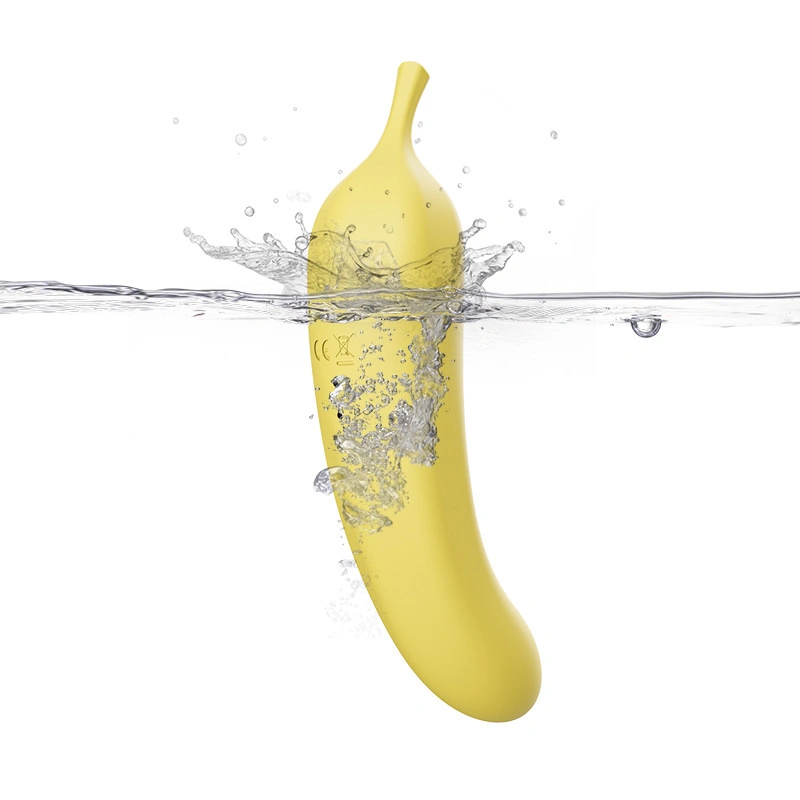 Women Sex Toy Silicone Banana-Shaped Clitoral Sucking Clit Vibrator