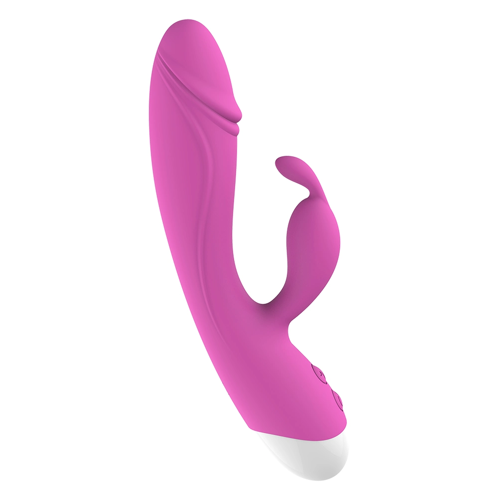 USB Rechargeable Silicone Female Wholesale Penis Women G Spot Vagina Rabbit Dildo Vibrator