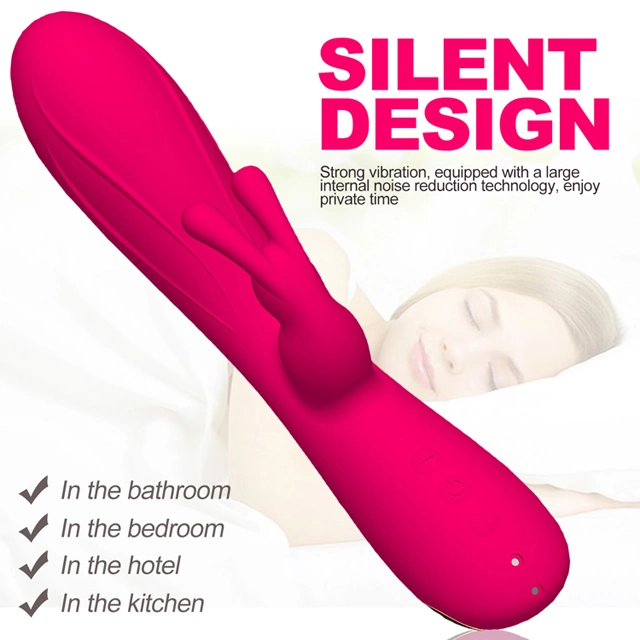 2020 Patent New Design Rechargeable G Spot Rabbit Vibrator Sex Toys for Women
