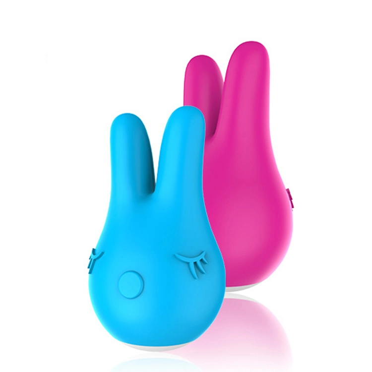 Female Rabbit Shape Clitoris Silicone ABS Waterproof Vibrator