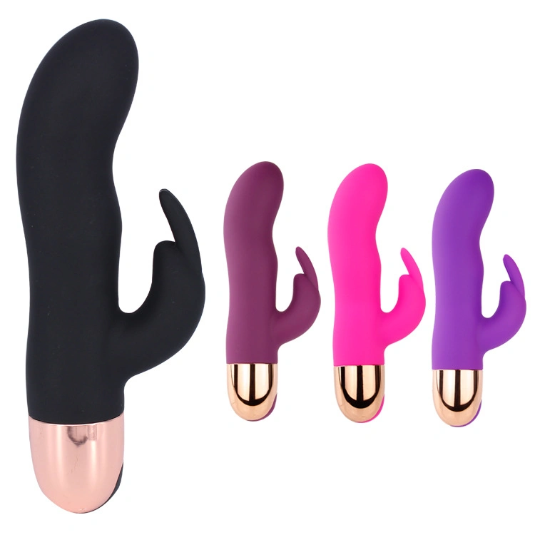 G-Spot Vibrator Real Touch Feeling Medical Silicone Wand Massager Female Silicone USB Recharge Rabbit Vibration Sex Toys