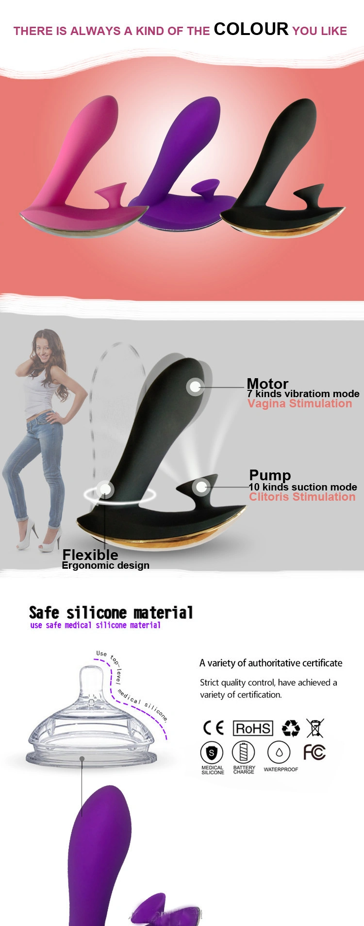 Best Selling Magic Vibrator Stimulator Clitoris Sucking for Women