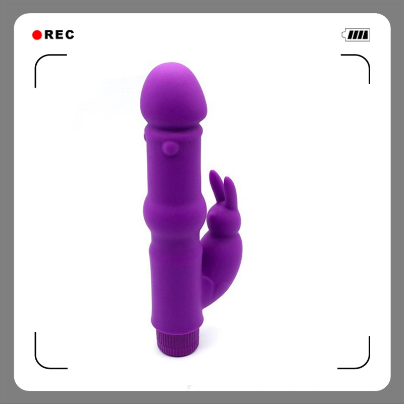 Dual Silcone Rabbit Vibrator Sex Toys for Women