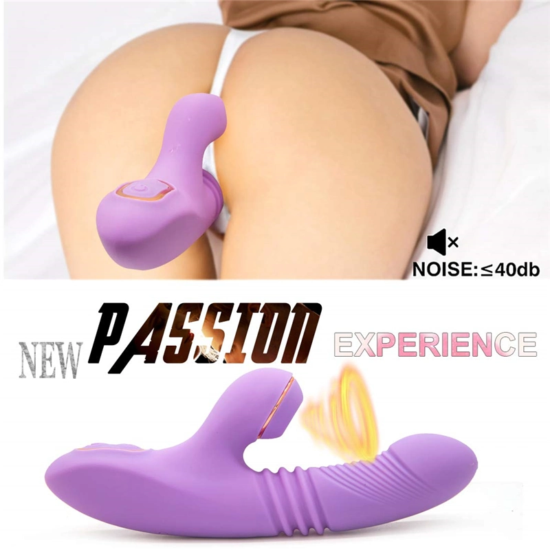 Adult Sex Toy for Women Waterproof Rechargeable Clitoris Vagina Rabbit G Spot Vibrator 