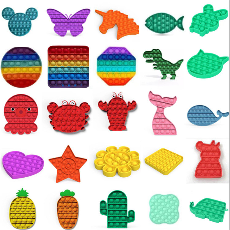 2021 Factory Selling Silicone Toys, Decompression Toys, Children's Educational Toys
