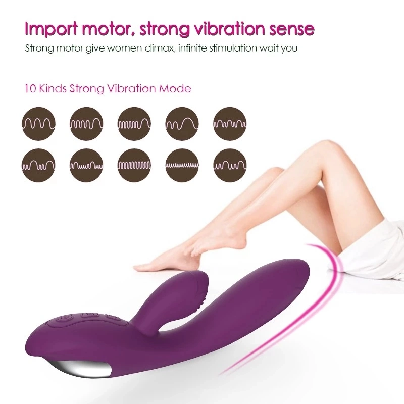 New Rabbit Vibrator Female Adult Sex Products Strong Vibration Waterproof G Spot Women Men Dildo Toys