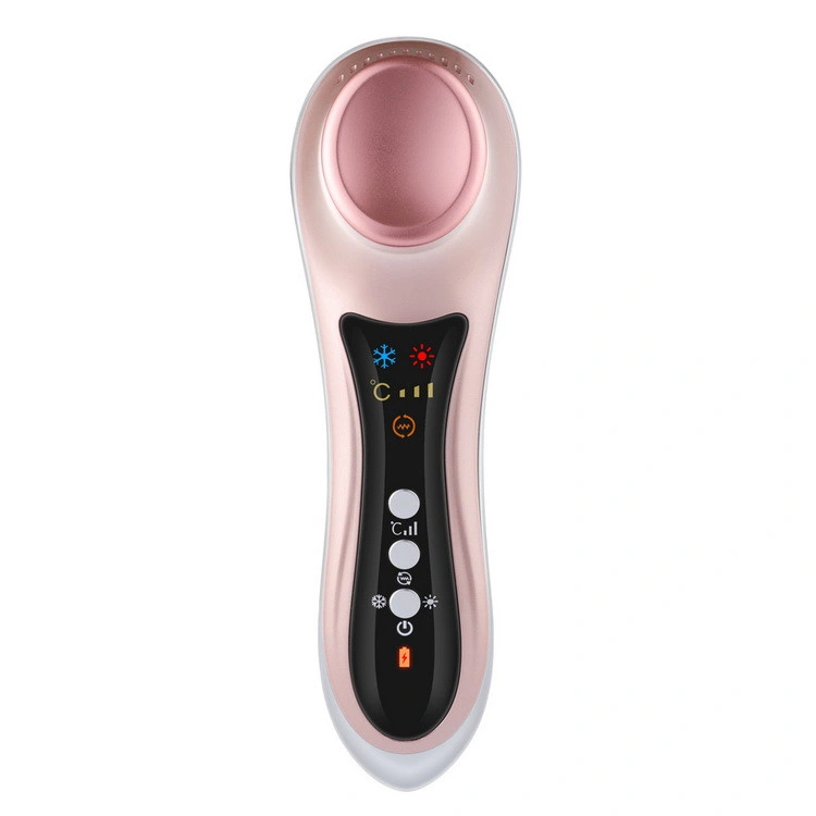 Facial Massage Hot Cold Multifunction Beauty Device Multi Function Facial Massage Mini Hot Cold Vibration