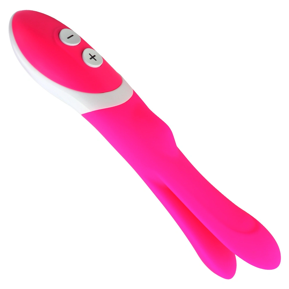 Rechargeable Powerful Rabbit Ears Clitoral Vibrator Sex Toy for Women