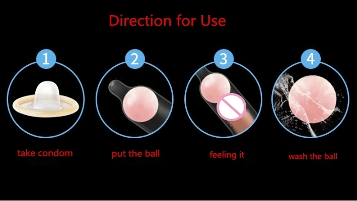 Penis Extension Love Balls Cock Dick Massager Cock Rings Sex Toys for Men Silicone Male Penis Enlargement Reusable Balls