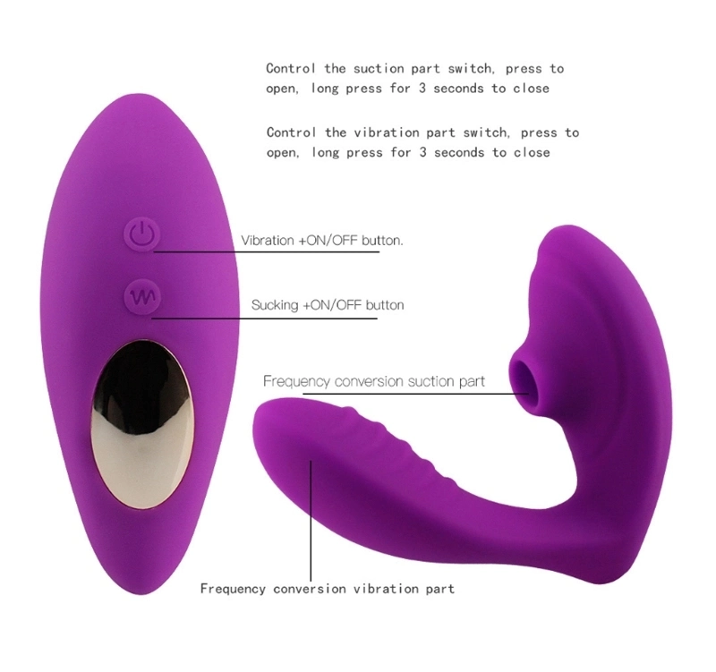 Waterproof Clitoral Sucking Vibrator Sex Toys G-Spot Stimulator Clit Dildo