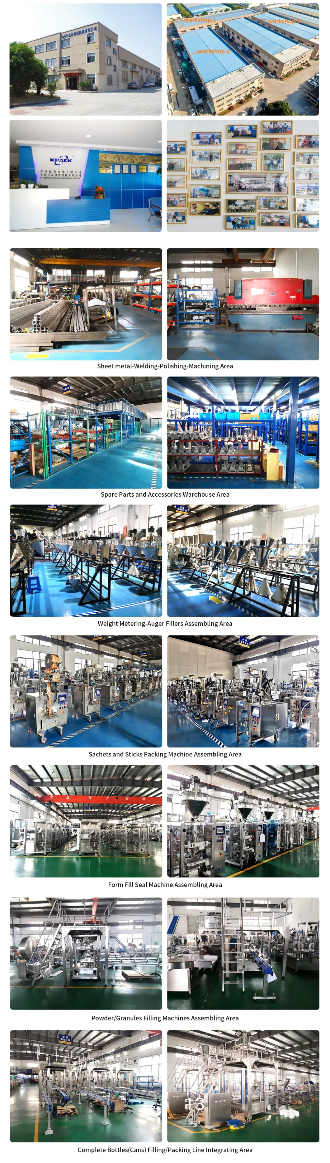 Automatic 5kg Fertilizer Powder Form Fill Seal Pillow Bag Packaging Machinery Pouch Packaging Machine