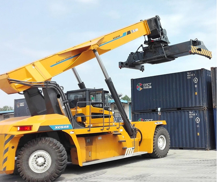 XCMG 45 Ton Port Reach Stacker Container Reach Stacker Xcs45 Reach Stacker for Containers Price