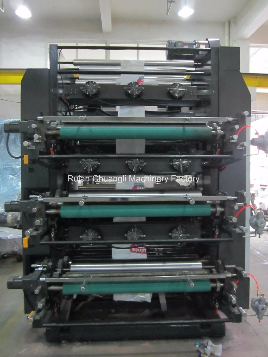 High-Speed High Quality Six-Color Flexo Printing Machine