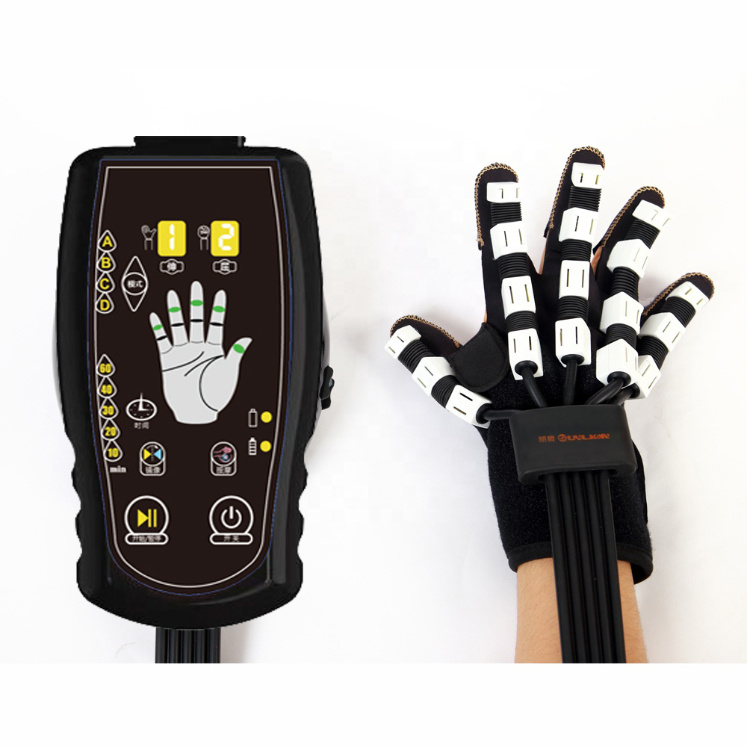 Stroke Hemiplegia Electric Hot Fingers Recovery Flexion Correction Support Training Instrument