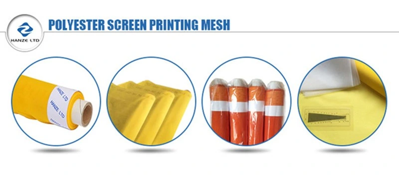 Silk Screen Printing Mesh 165t-420mesh White Yellow for Screen Printing Machine Equipment Accessories