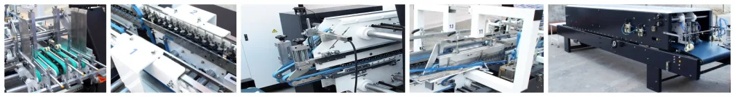 Straight-Line Paper Carton Box Simple Folding Gluing Machine (GK-800CS) Series