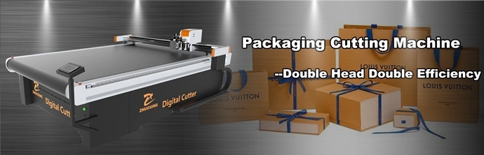 CNC Oscillating Knife Corrugated Board Cutting Machines with CCD Camera