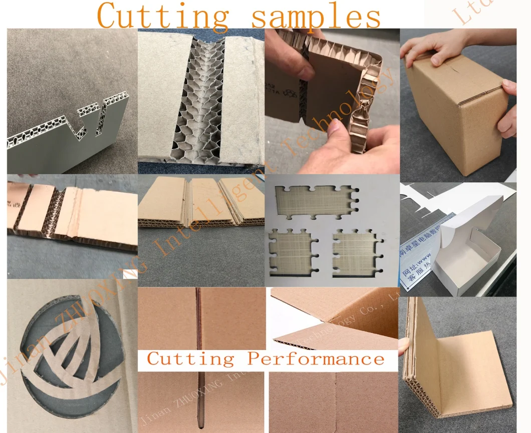 Oscillating Knife Corrugated Carton Box Cutting Machine Die Cutting