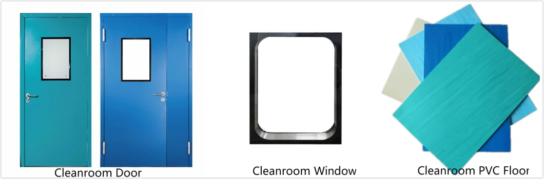 Machine-Made/ Hand-Made Cleanroom Sandwich Wall Panel with Single or Two Face Magnesium Oxide Board
