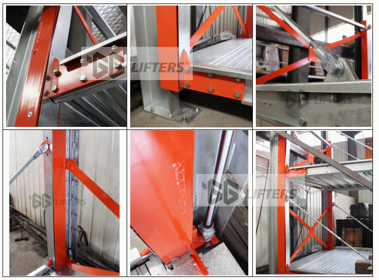 Hydraulic mechanical car pit stacker residential pit underground pit parking lift